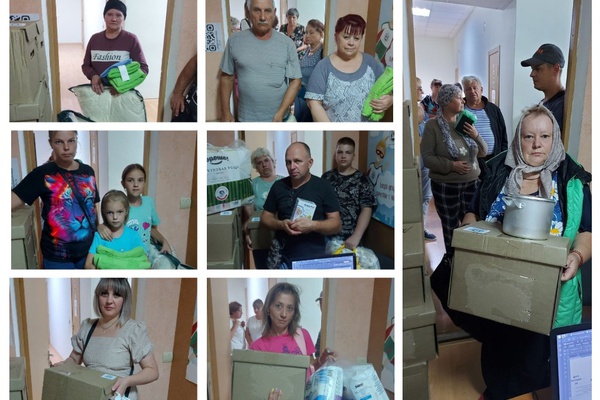 Люди спасли свои жизни, но оставили своё имущество
